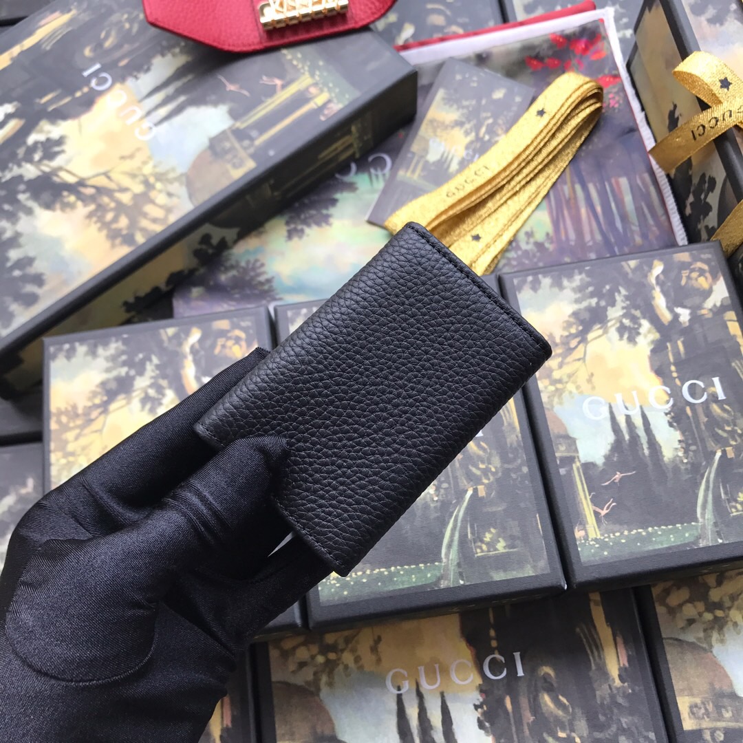 456118 GG Marmont leather key case, Women's Keyrings & Keycases