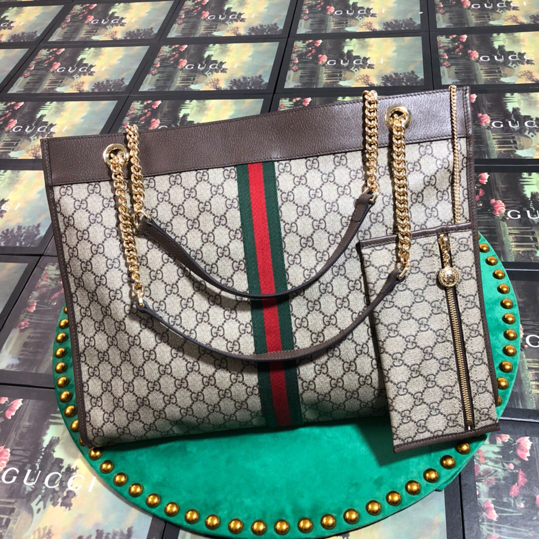537219, Exclusive Rajah GG tote, GUCCI Handbags