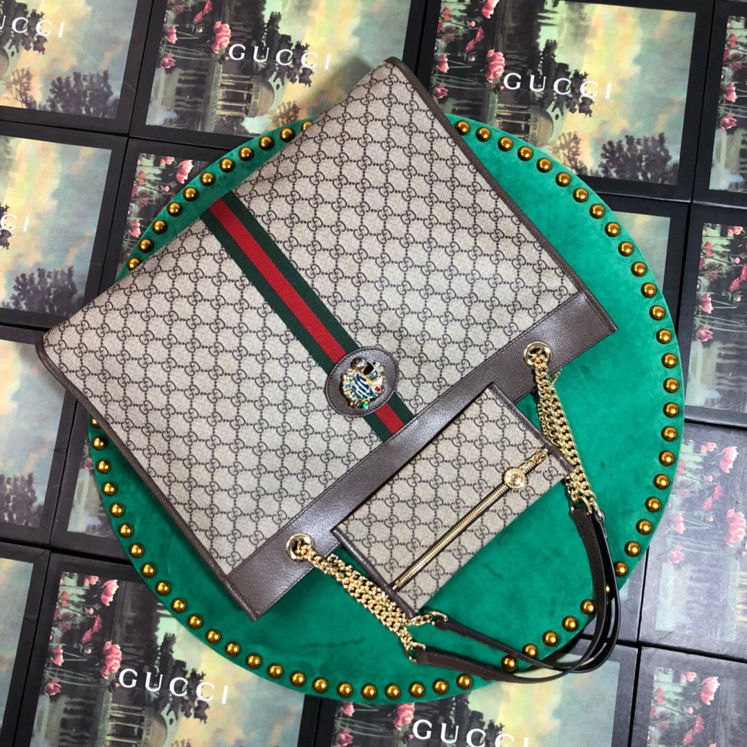 537219, Exclusive Rajah GG tote, GUCCI Handbags