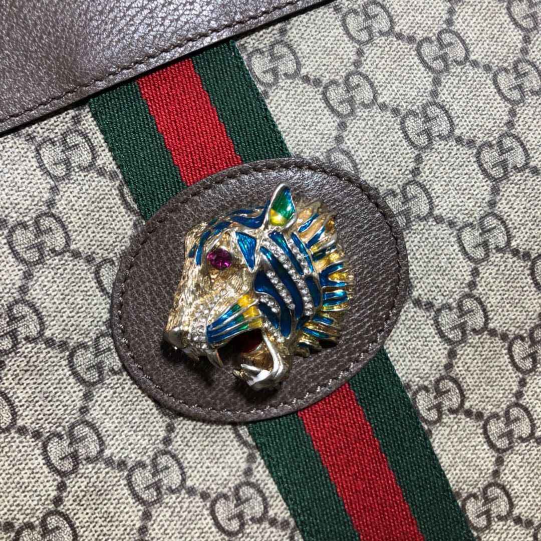 537219, Exclusive Rajah GG tote, GUCCI Handbags