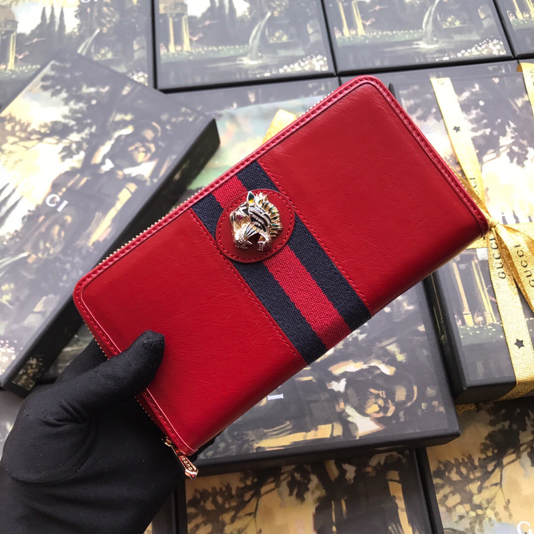 573791 Rajah zip around wallet, GUCCI Women's Wallets & Small Accessories