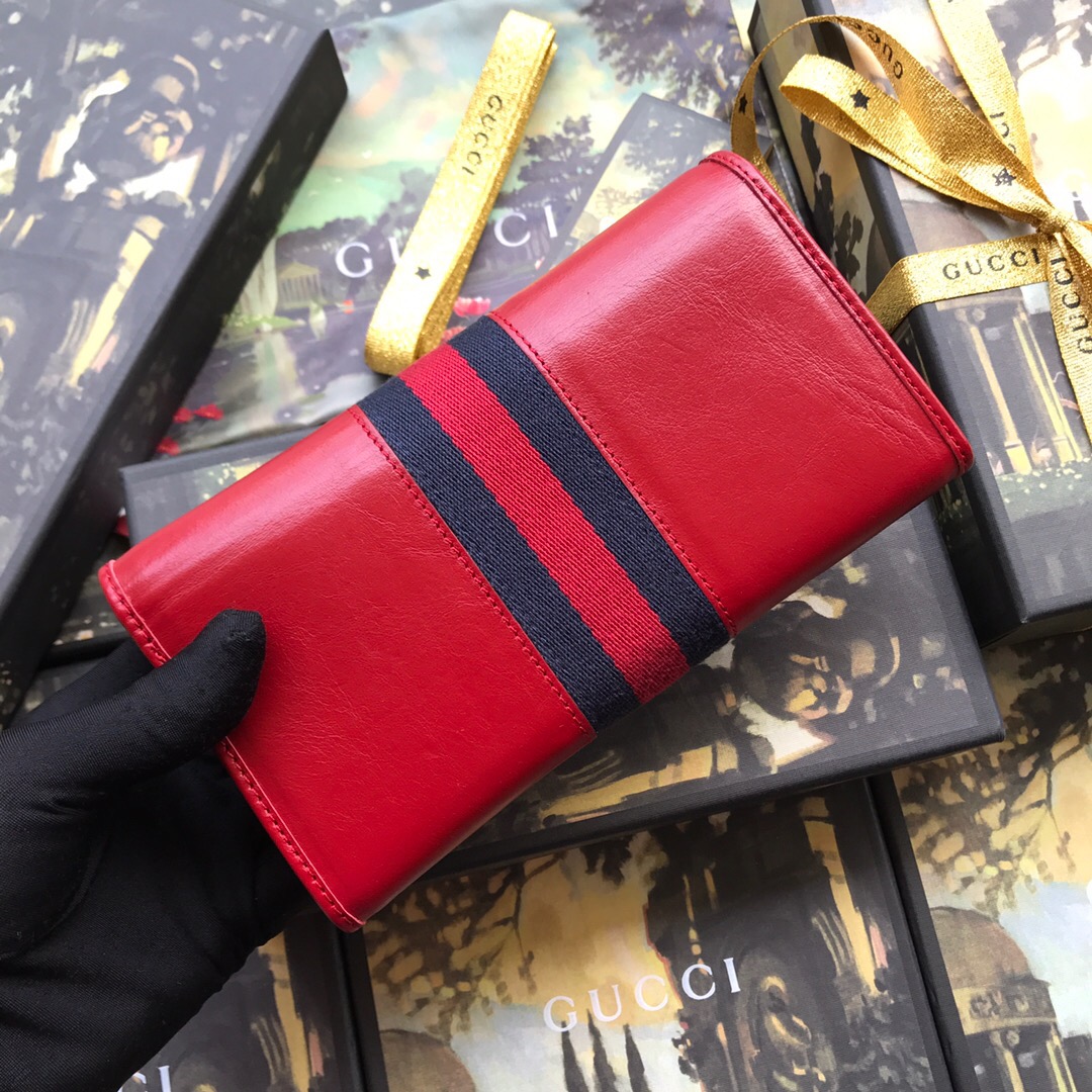573789 Rajah continental wallet, GUCCI Women's Wallets & Small Accessories