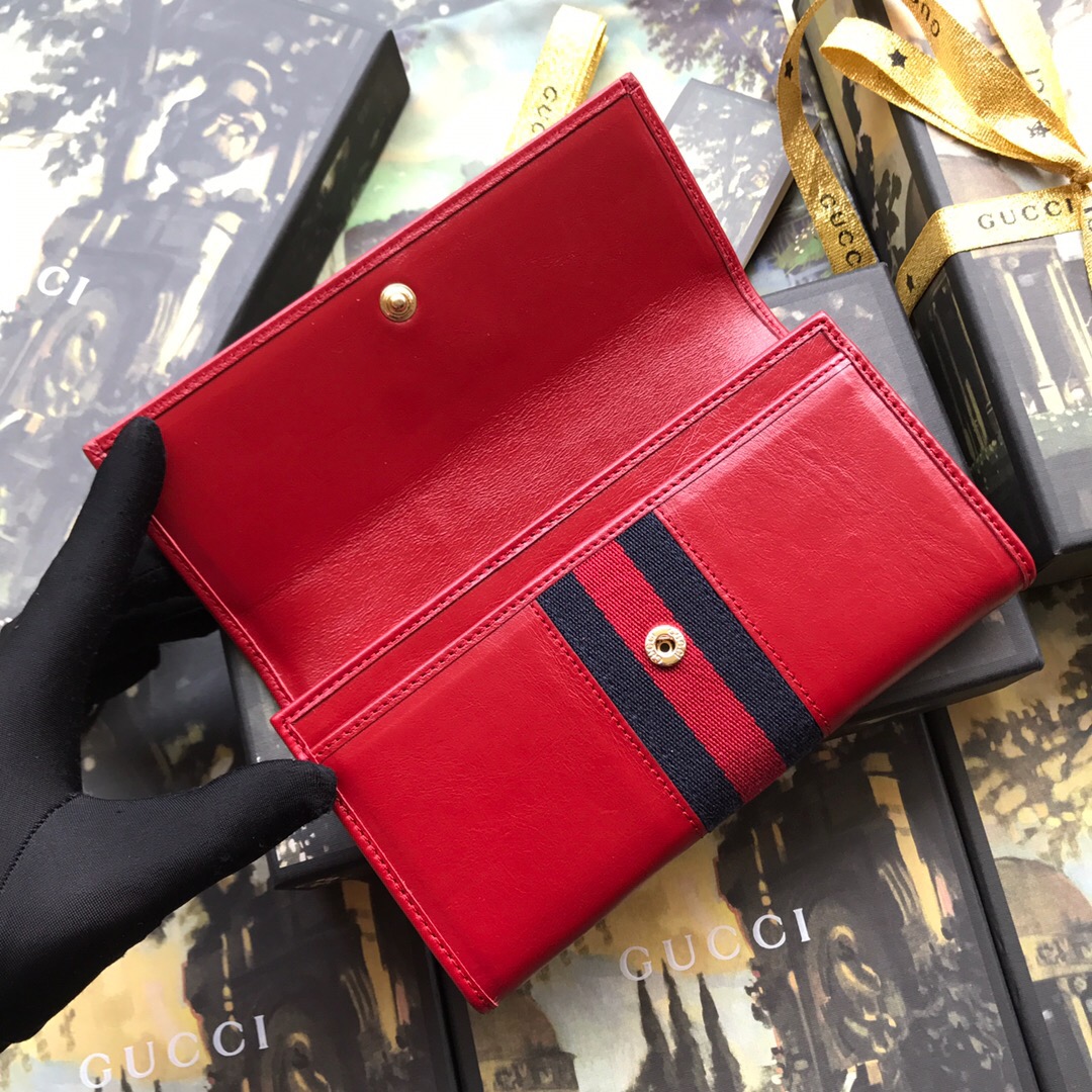 573789 Rajah continental wallet, GUCCI Women's Wallets & Small Accessories