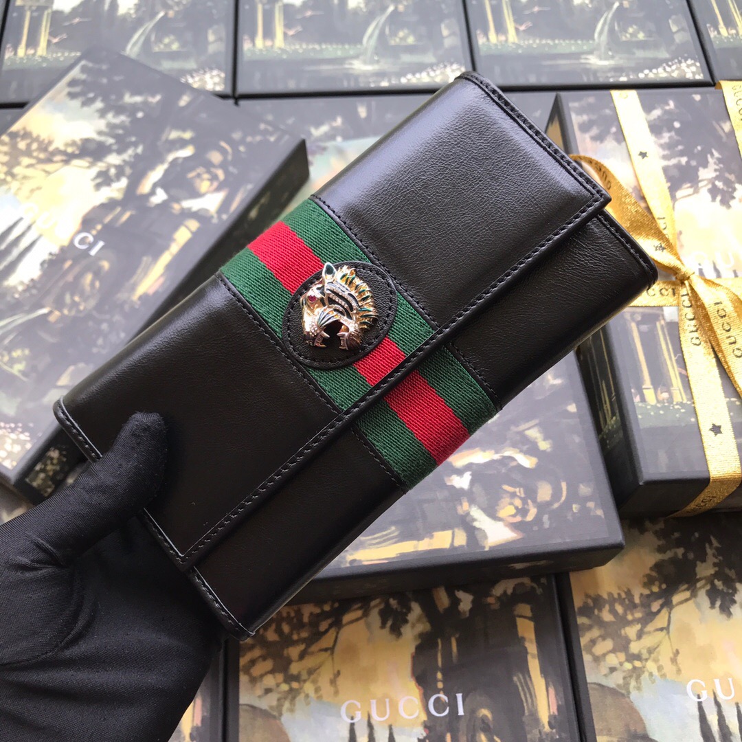 573789 Rajah continental wallet, GUCCI Women's Wallets & Small Accessories