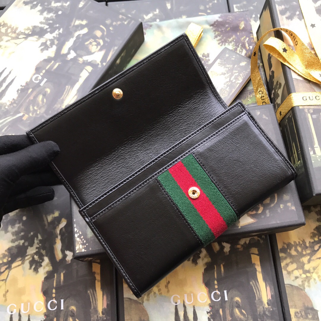 573789 Rajah continental wallet, GUCCI Women's Wallets & Small Accessories