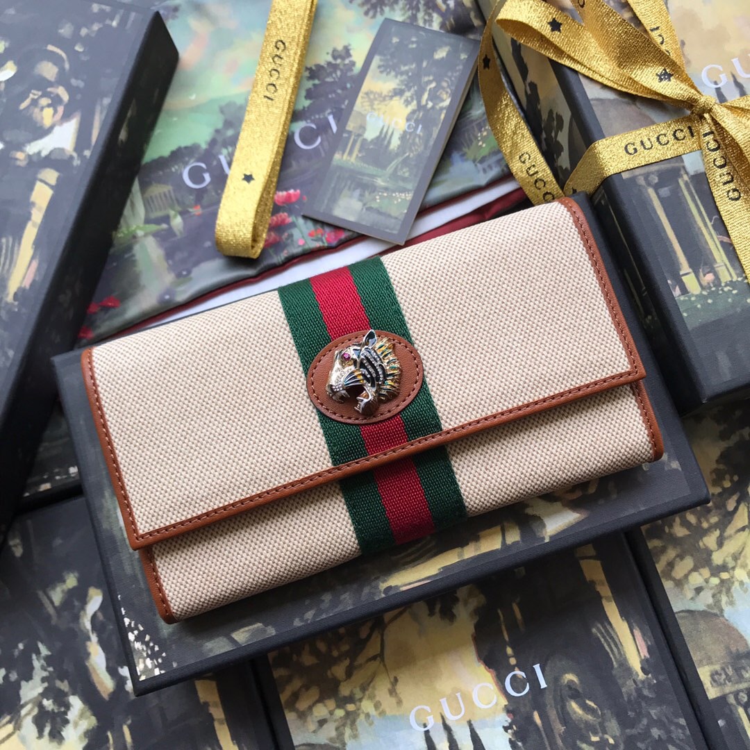 573789 Rajah continental wallet, GUCCI Women's Wallets & Small Accessories