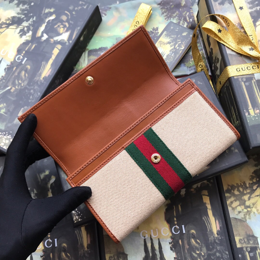 573789 Rajah continental wallet, GUCCI Women's Wallets & Small Accessories