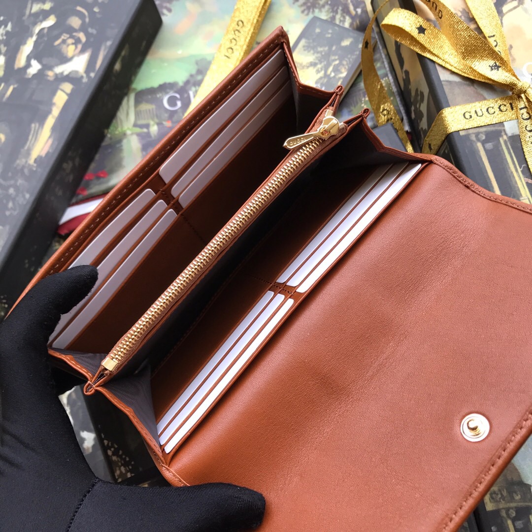 573789 Rajah continental wallet, GUCCI Women's Wallets & Small Accessories