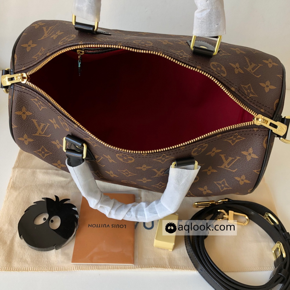 Louis Vuitton LV Handbags, SPEEDY BANDOULIÈRE 30, Monogram Canvas