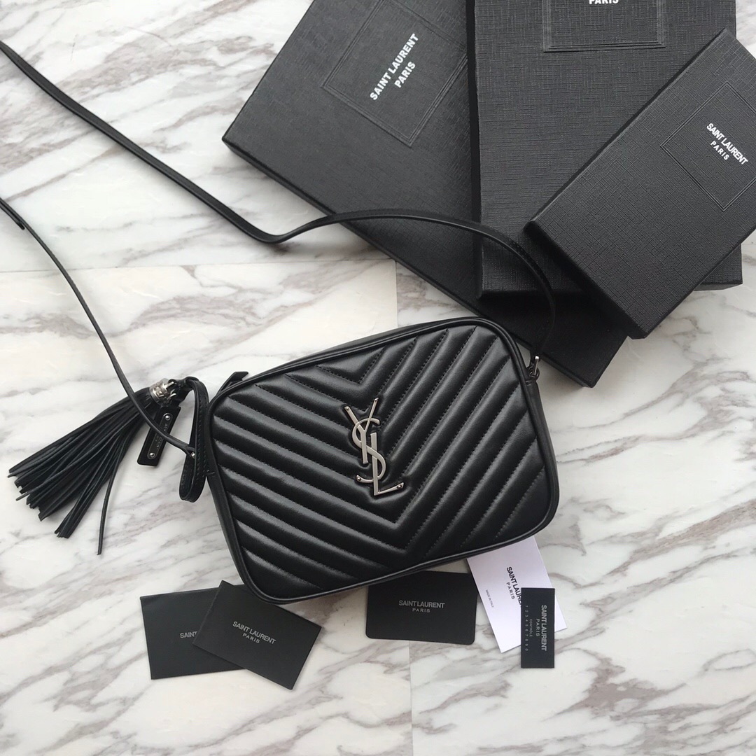520534, LOU CAMERA BAG IN MATELASSÉ LEATHER, YSL Saint Laurent