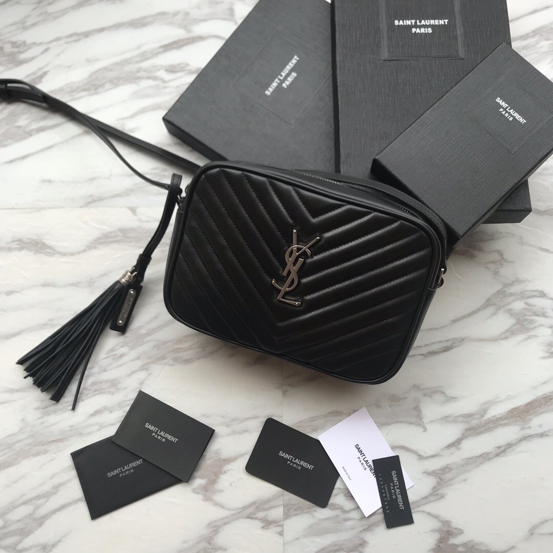 520534, LOU CAMERA BAG IN MATELASSÉ LEATHER, YSL Saint Laurent