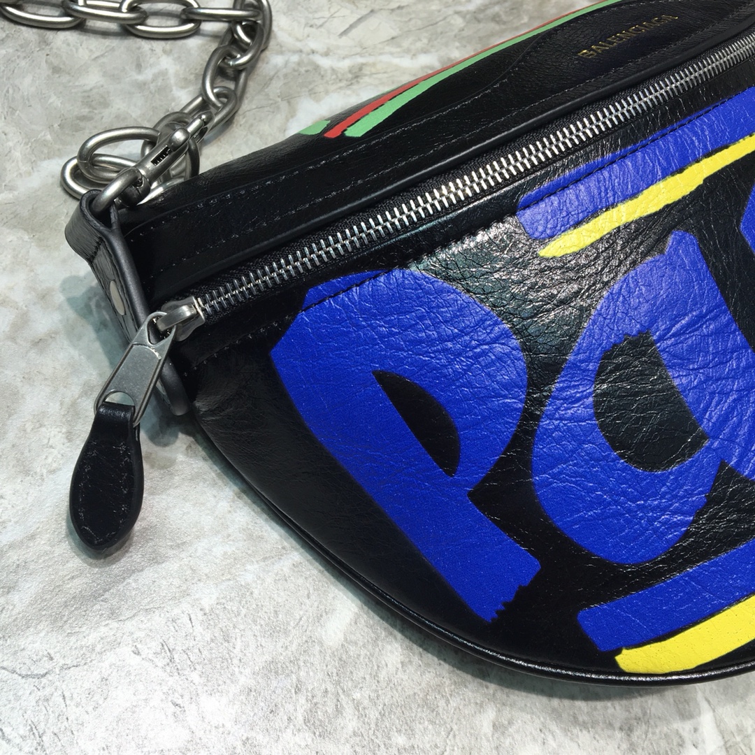 SOUVENIRS XXS BELTPACK GRAFFITI, Balenciaga Bag