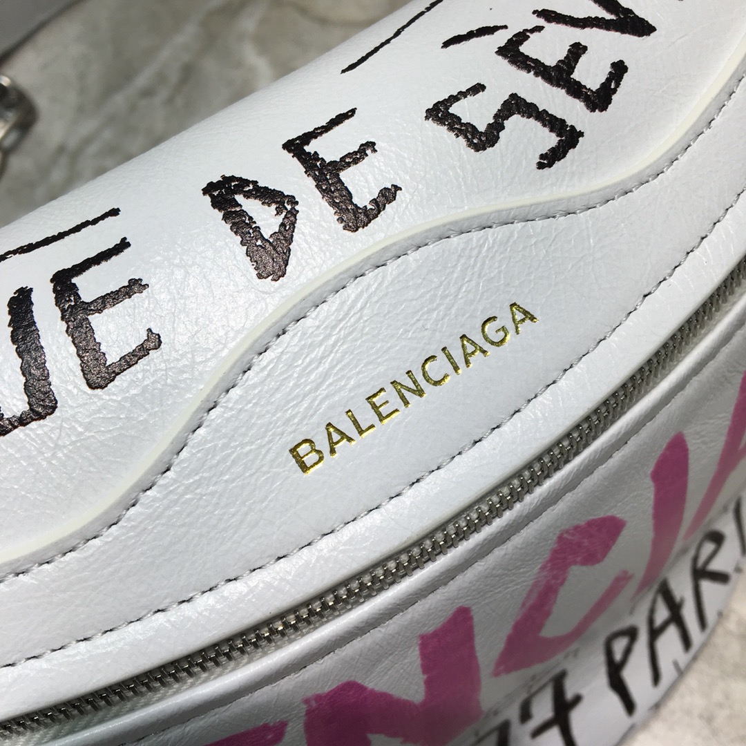 SOUVENIRS XXS BELTPACK GRAFFITI, Balenciaga Bag