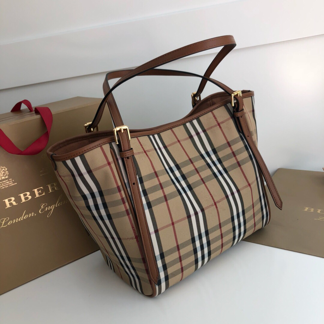 Tote in Vintage Check, Burberry