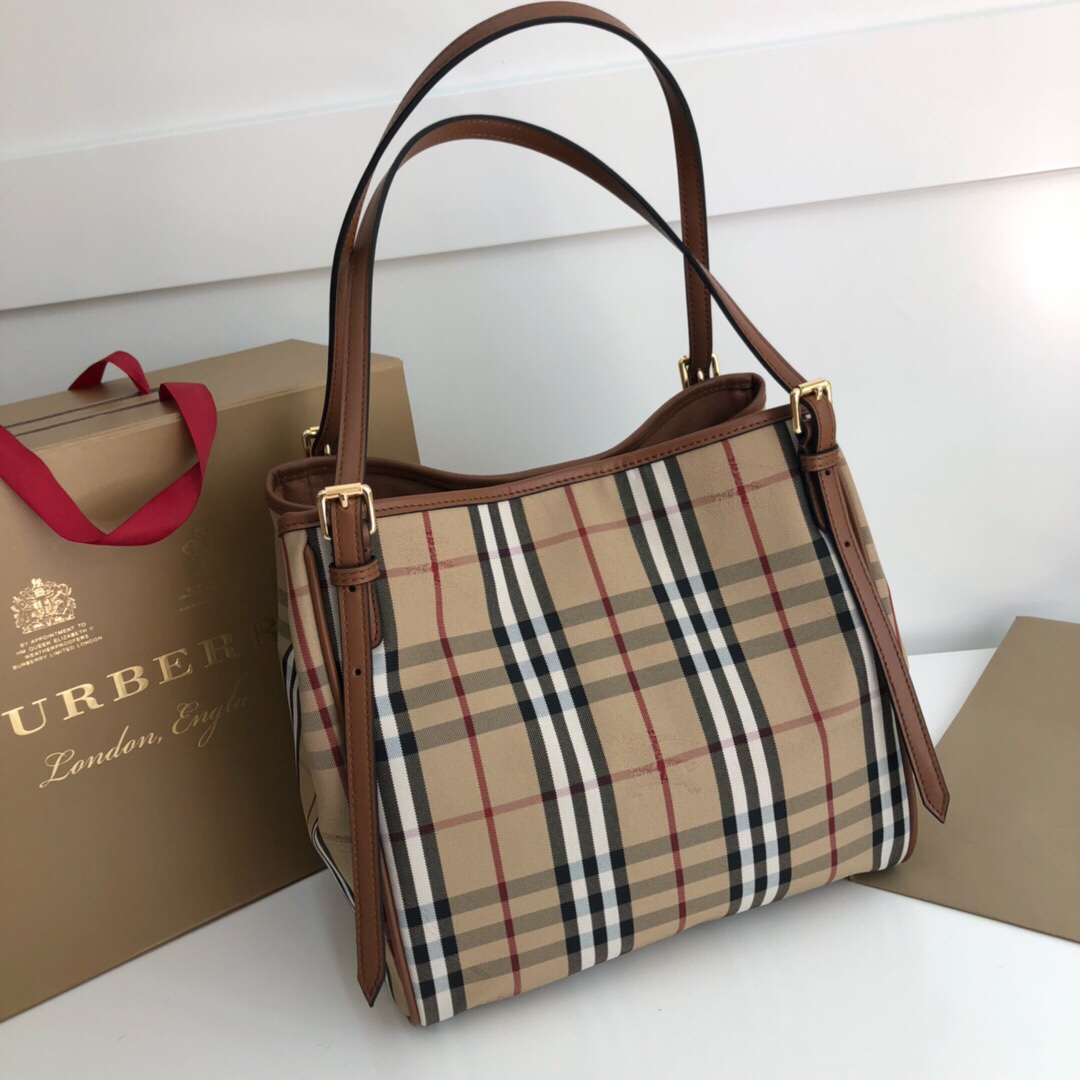 Tote in Vintage Check, Burberry