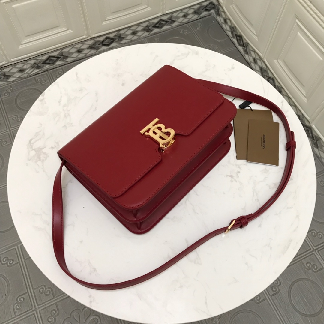 80103351 Medium Leather TB Bag, BURBERRY BAGS