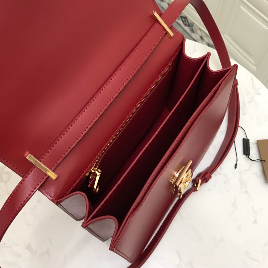 80103351 Medium Leather TB Bag, BURBERRY BAGS