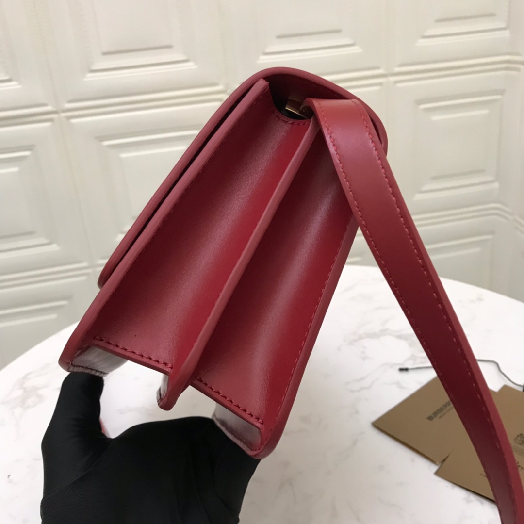 80103341 Small Leather TB Bag, BURBERRY BAGS