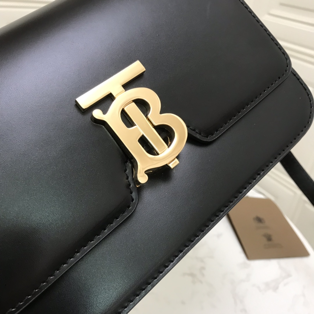 80103341 Small Leather TB Bag, BURBERRY BAGS