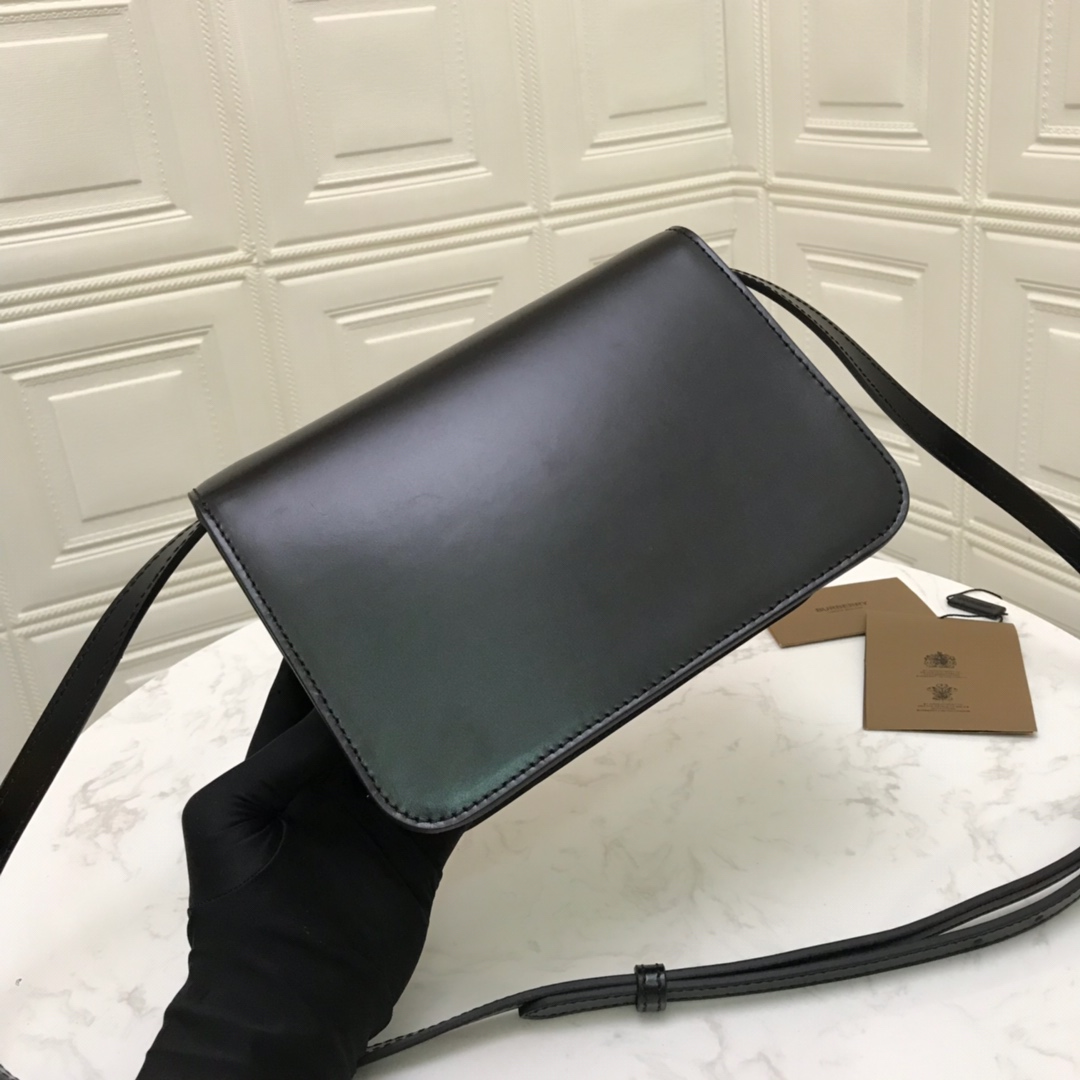 80103341 Small Leather TB Bag, BURBERRY BAGS