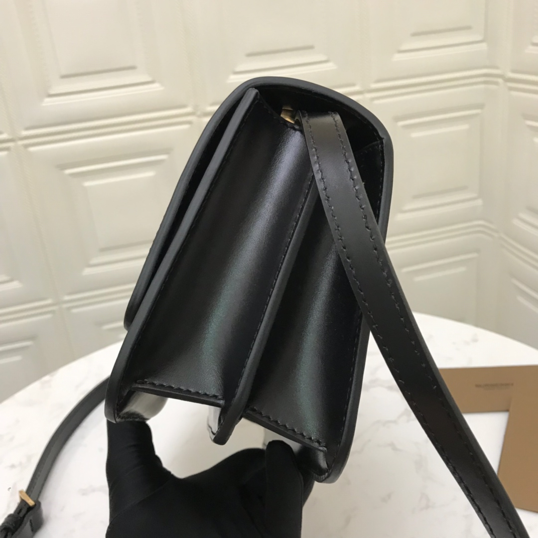 80103341 Small Leather TB Bag, BURBERRY BAGS