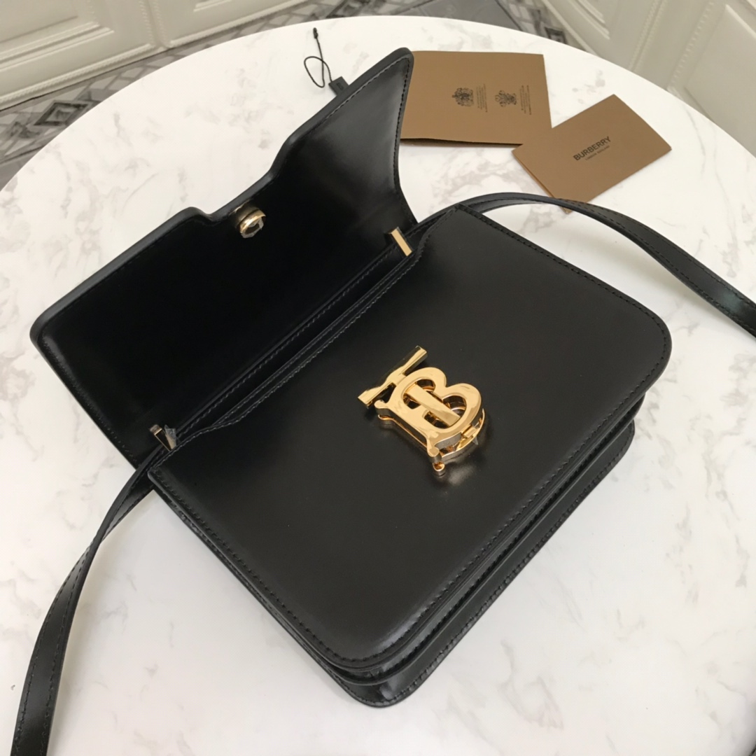 80103341 Small Leather TB Bag, BURBERRY BAGS