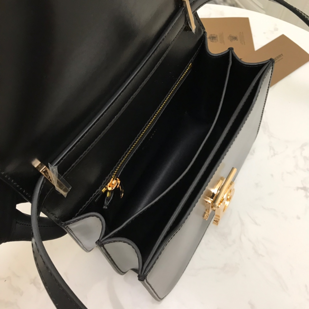 80103341 Small Leather TB Bag, BURBERRY BAGS