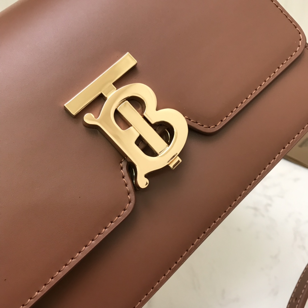 80103341 Small Leather TB Bag, BURBERRY BAGS