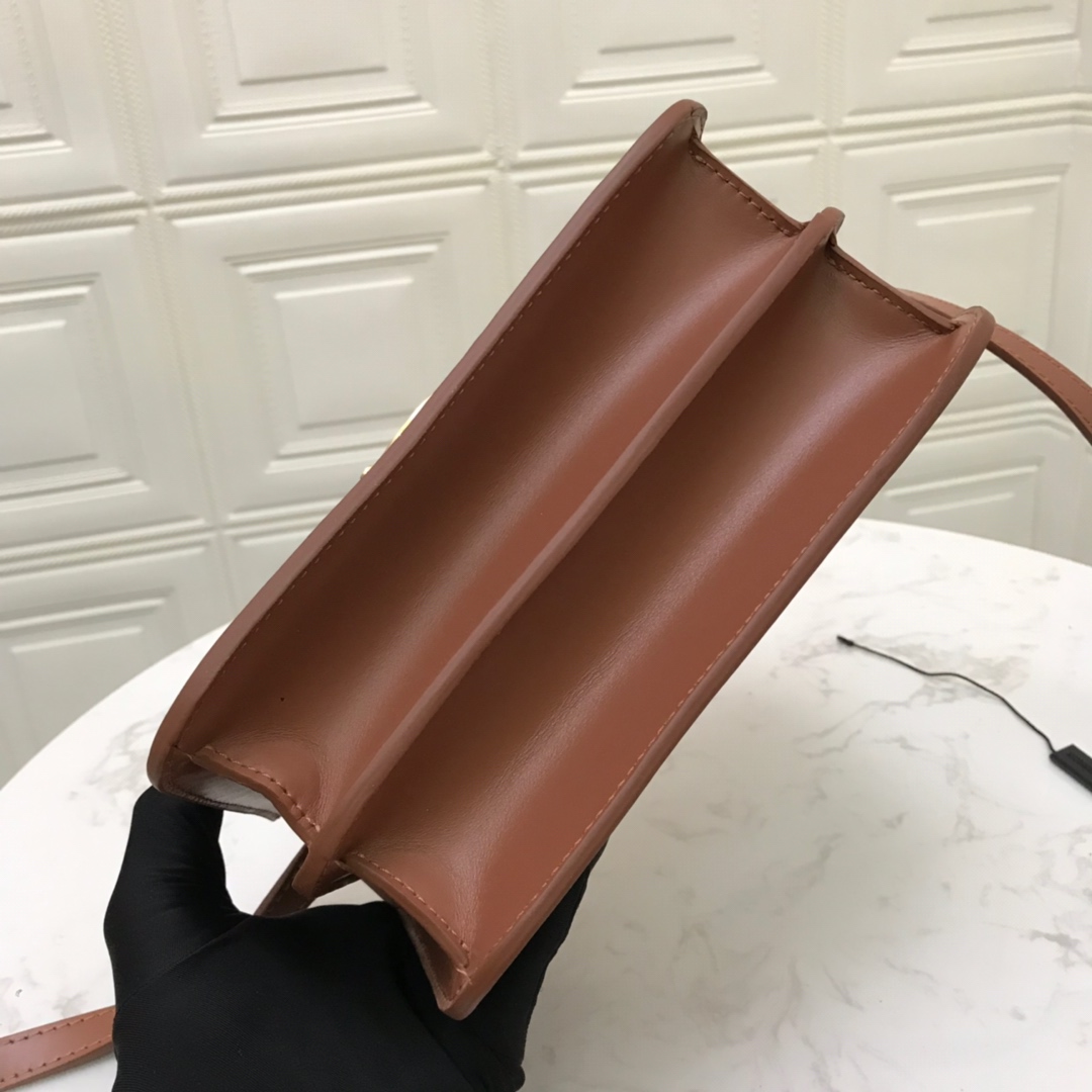 80103341 Small Leather TB Bag, BURBERRY BAGS