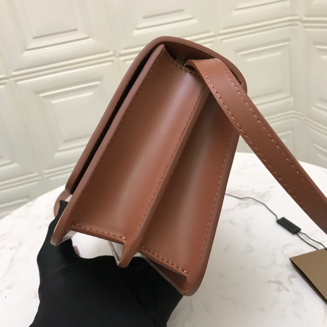80103341 Small Leather TB Bag, BURBERRY BAGS