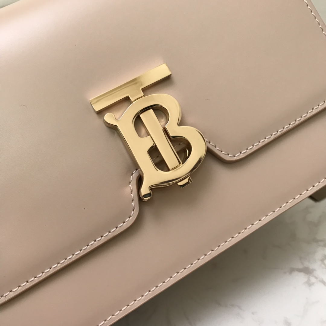 80103341 Small Leather TB Bag, BURBERRY BAGS