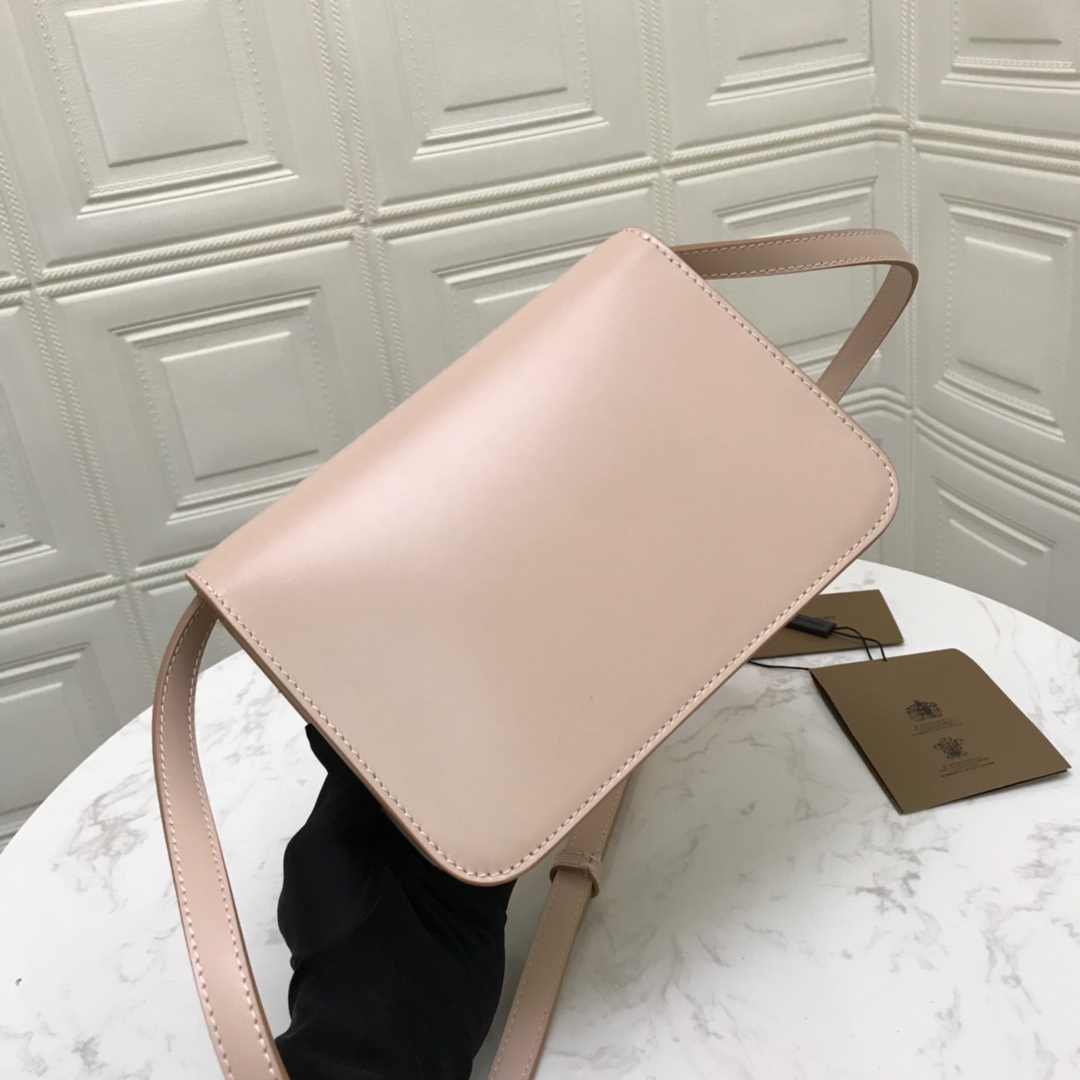 80103341 Small Leather TB Bag, BURBERRY BAGS