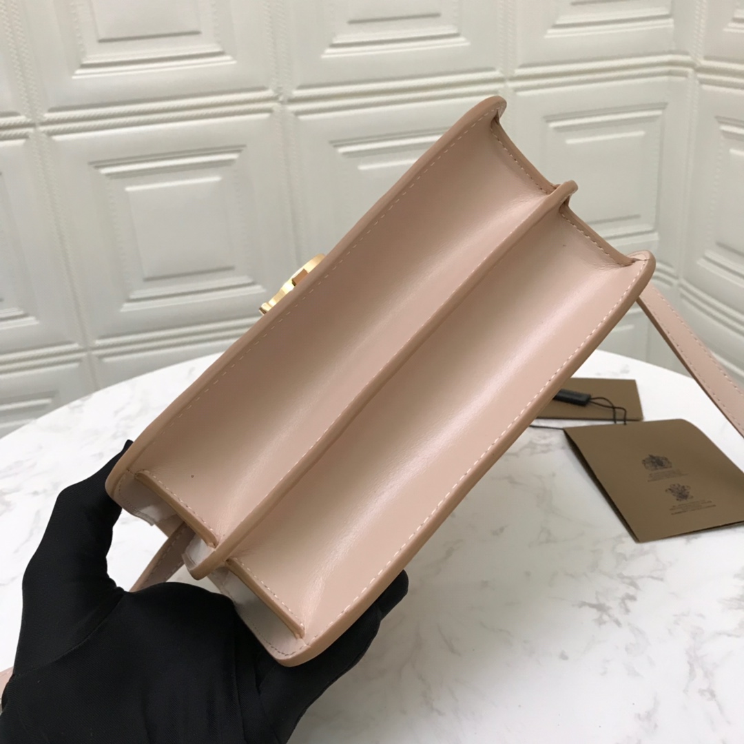 80103341 Small Leather TB Bag, BURBERRY BAGS