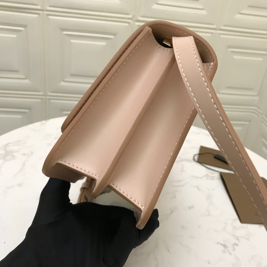 80103341 Small Leather TB Bag, BURBERRY BAGS