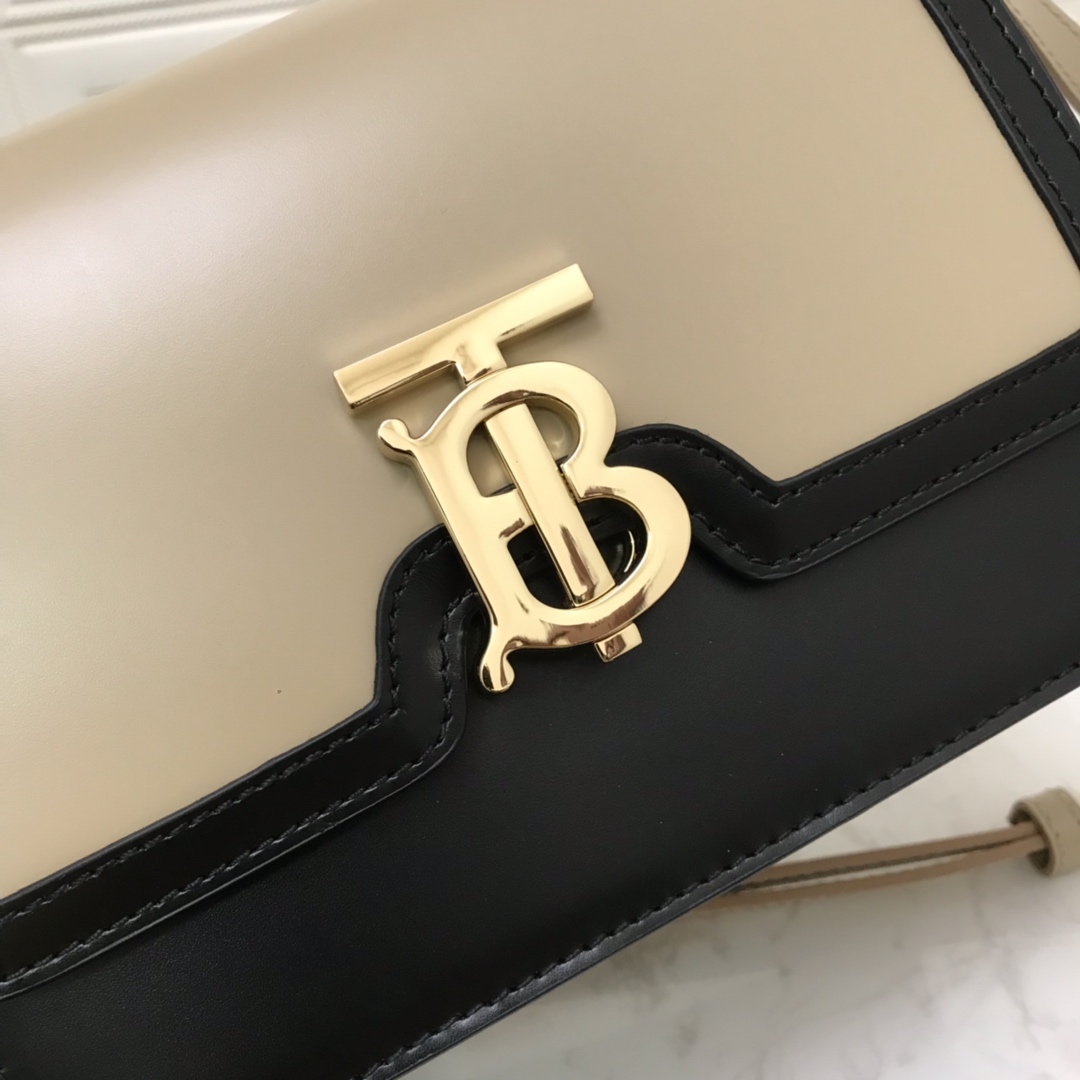 80115751 Small Leather TB Bag, BURBERRY BAGS