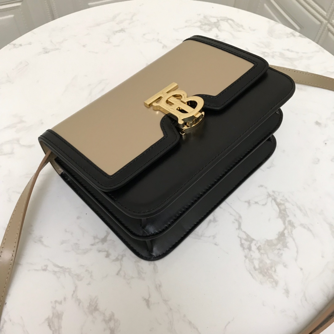 80115751 Small Leather TB Bag, BURBERRY BAGS
