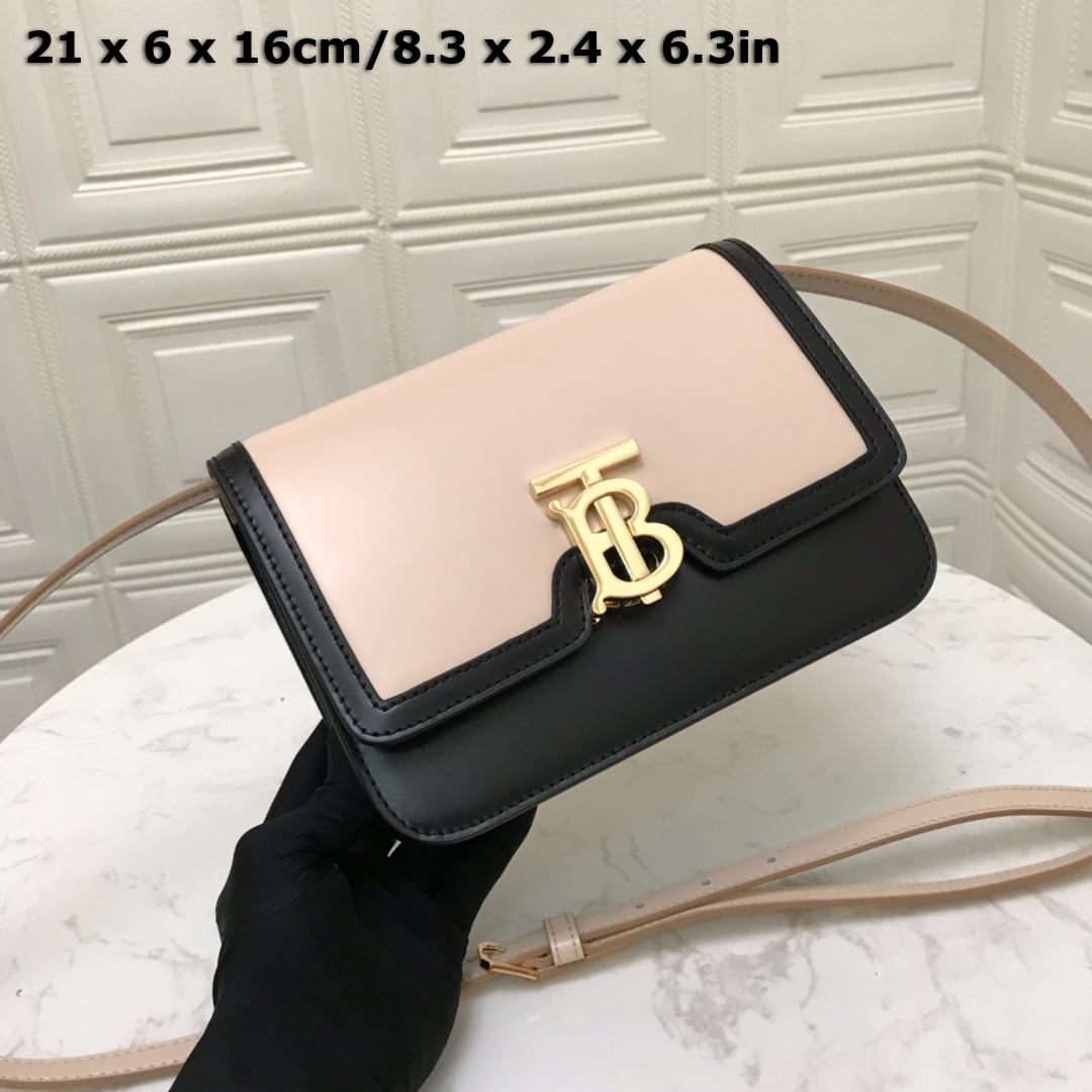 80115751 Small Leather TB Bag, BURBERRY BAGS