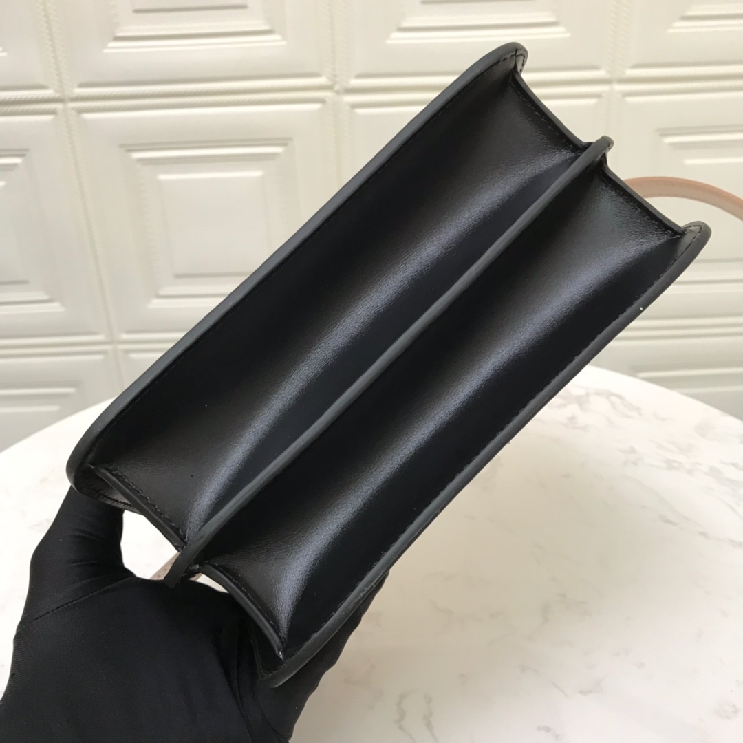 80115751 Small Leather TB Bag, BURBERRY BAGS