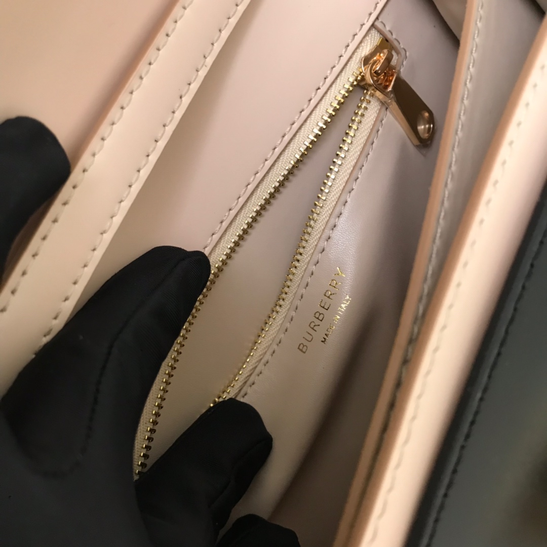 80115751 Small Leather TB Bag, BURBERRY BAGS