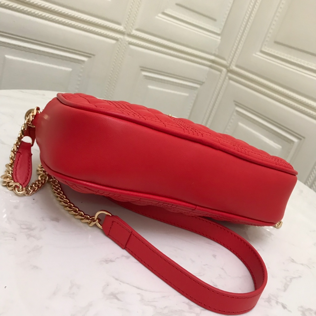 80207131 Quilted Lambskin Camera Bag, BURBERRY BAGS