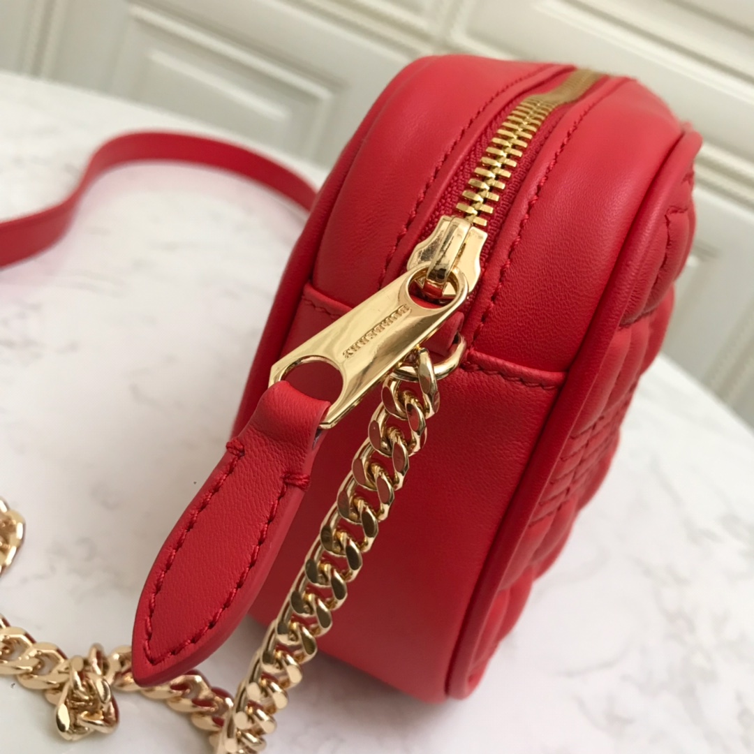 80207131 Quilted Lambskin Camera Bag, BURBERRY BAGS