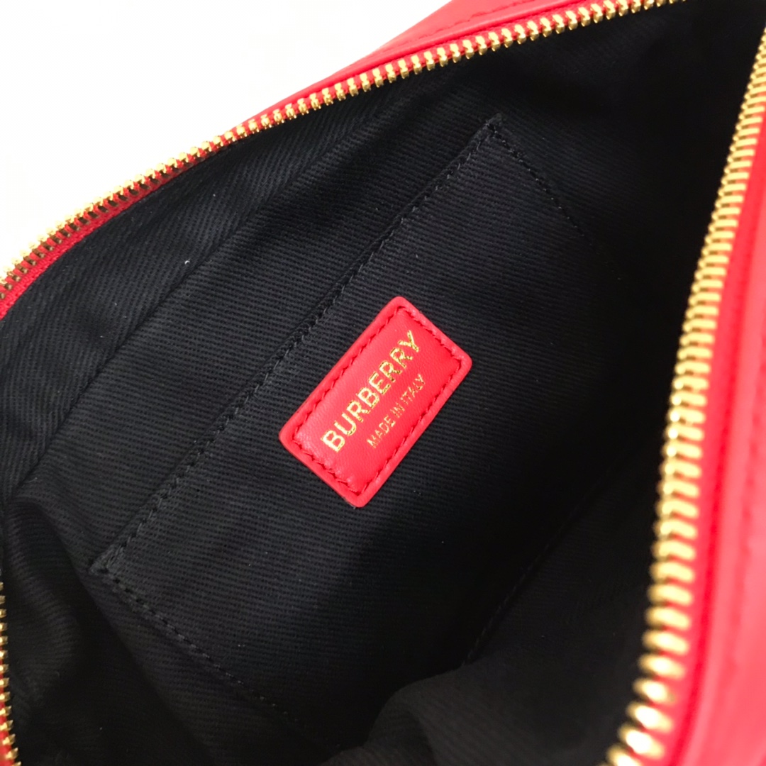 80207131 Quilted Lambskin Camera Bag, BURBERRY BAGS