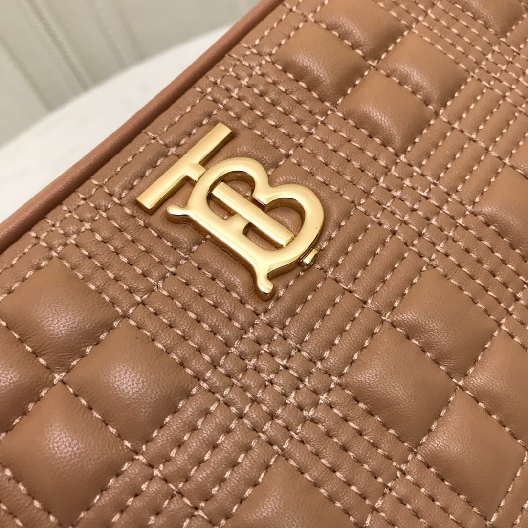 80207131 Quilted Lambskin Camera Bag, BURBERRY BAGS
