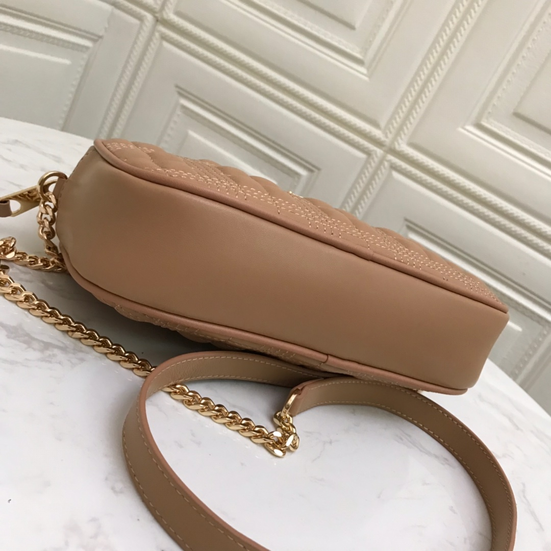 80207131 Quilted Lambskin Camera Bag, BURBERRY BAGS