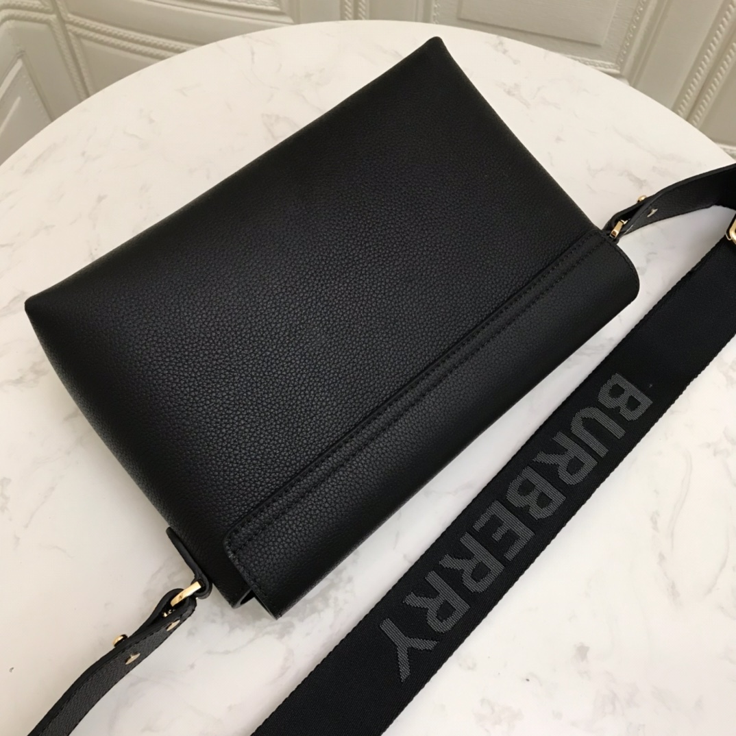 Leather and Vintage Check Note Crossbody Bag, Burberry Handbag