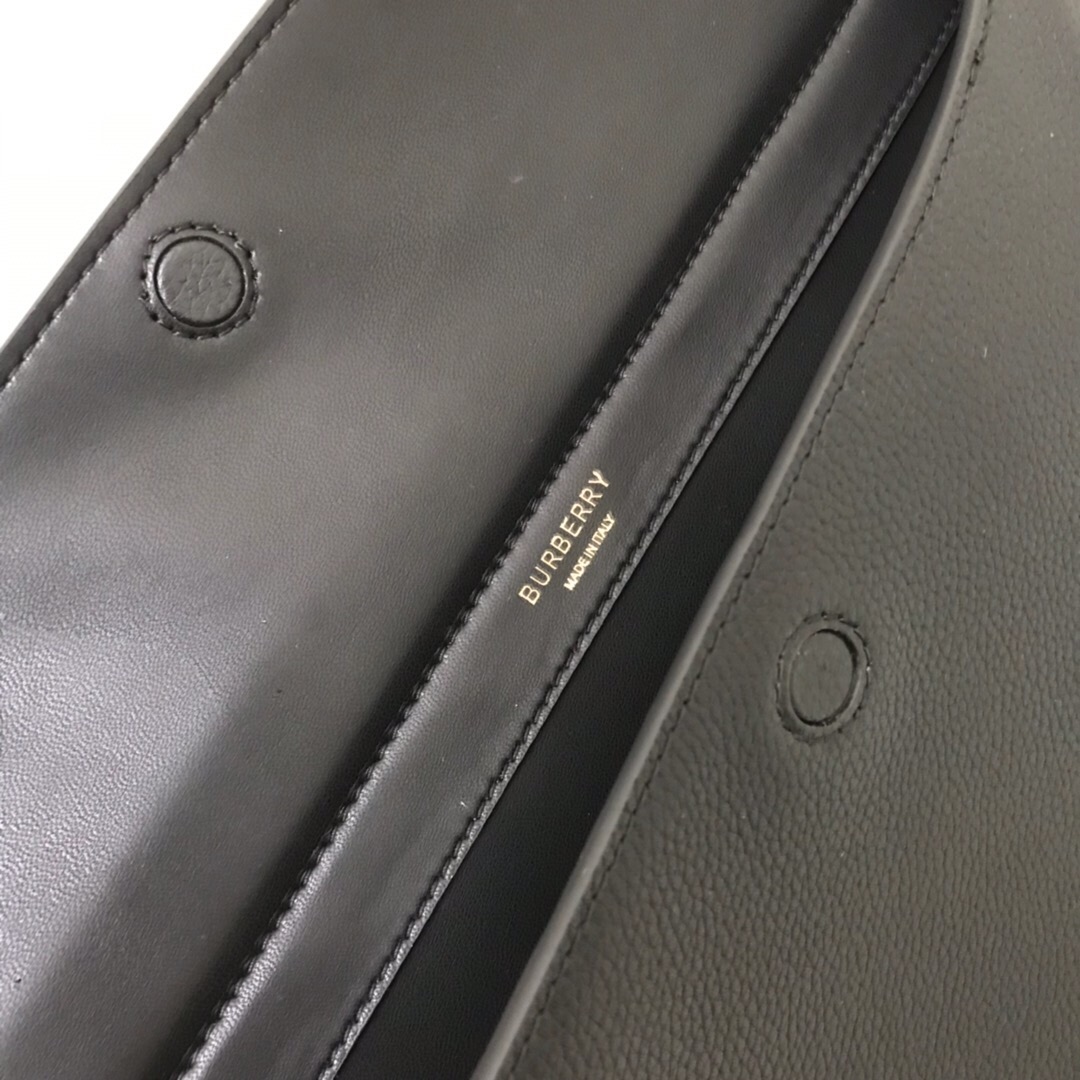 Medium Monogram Stripe E-canvas Title Bag, Burberry Handbag