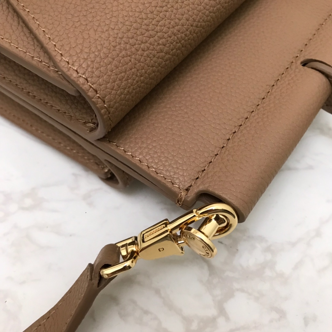 Medium Monogram Stripe E-canvas Title Bag, Burberry Handbag