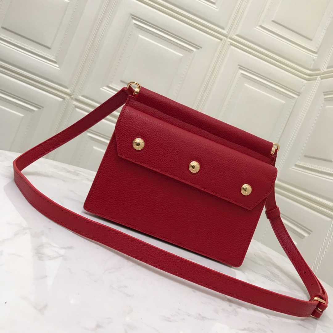 Mini Leather Title Bag with Pocket Detail, Burberry Handbag