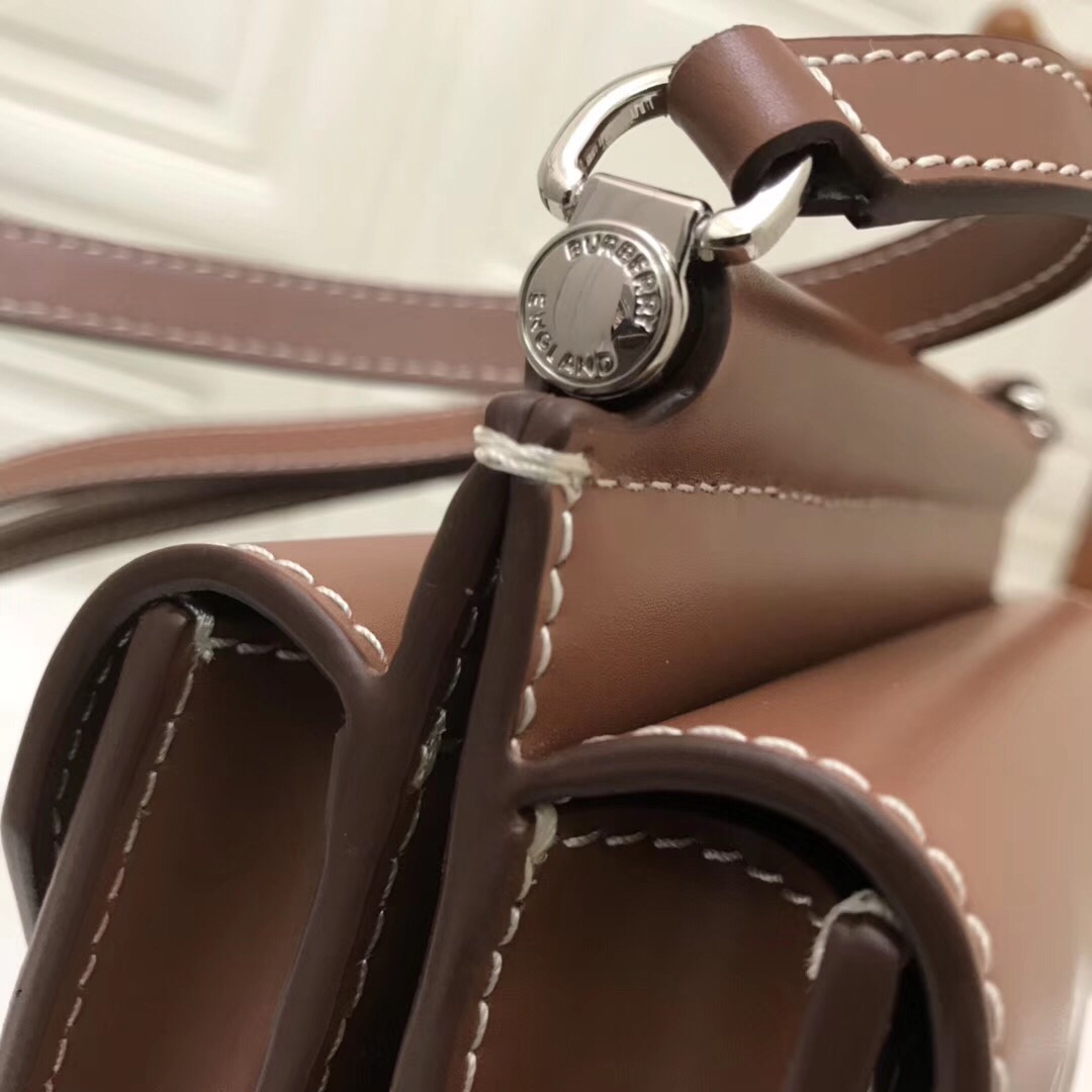 Mini Horseferry Print Title Bag with Pocket Detail, Burberry Handbag