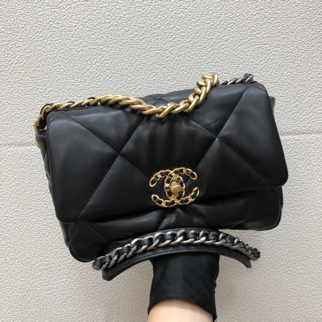 AS1160 chanel 19 small flap bag, CHANEL HANDBAGS